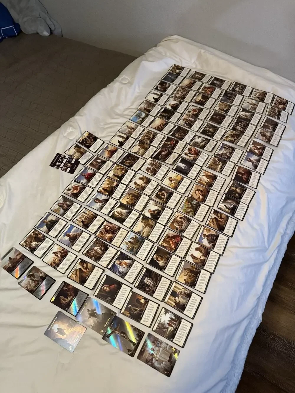 Sacred Legacy New Testament Core Set 103-Card Mixed Lot Foil/Regular Chase